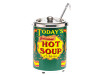 Hot-Pot Suppentopf, Inhalt 5 Liter, trockenbeheizt, inkl. Kelle, 230 V / 300 W, BTH 250 x 250 x 350 mm