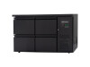 vaiotec EASYLINE 520 Barkühltisch mit 4 Schubladen, 203 Liter, Umluftkühlung, Schwarz, BTH 1465 x 520 x 840 mm