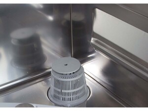 Geschirrspülmaschine lagastro Profiline SP-MD, doppelwandig, mit Thermostop-Technologie HACCP, inkl. Ablaufpumpe und Dosierpumpen