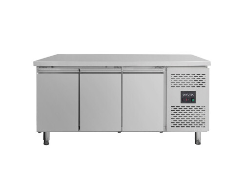 Kühltisch BASIC mit 3 Türen, für GN1/1, Umluftkühlung, 294 Liter, BTH 1795 x 700 x 850 mm
