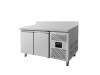 vaiotec EASYLINE 700 Kühltisch, 2 Türen für GN 1/1, 282 Liter, mit Umluftkühlung und Aufkantung, BTH 1360 x 700 x 850 mm