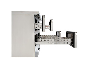 vaiotec EASYLINE 700 Mini Kühltisch, 4 Schubladen für GN 1/1, 240 Liter, statische Kühlung, BTH 900 x 700 x 850 mm