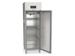 vaiotec TOPLINE 700 Edelstahl Kühlschrank, 645 Liter, für GN 2/1, Umluftkühlung, BTH 660 x 854 x 2110 mm