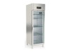 vaiotec TOPLINE 700 Edelstahl Kühlschrank mit Glastür, 645 Liter, für GN 2/1, Umluftkühlung, BTH 660 x 854 x 2110 mm