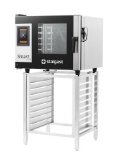 Elektro Kombidämpfer, Stalgast SmartCook, 5x GN 1/1, mit Kerntemperaturfühler, 400V, 7,7kW