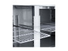 vaiotec EASYLINE 700 Saladette mit 2 Türen und Glasaufsatz, 240 Liter, für 2x GN 1/1 und 3x GN 1/6, statische Kühlung, BTH 900 x 700 x 1290 mm