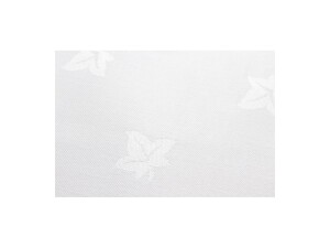 10er-Set Servietten, Farbe Weiß, 100% Baumwolle, 2 gesäumte Ränder, 45 x 45 cm