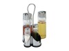 5-teiliges Menagenset für Salz-/Pfefferstreuer und Essig-/Ölflaschen