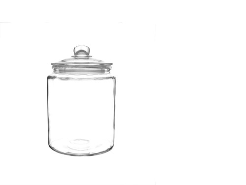 Keksdose, Kapazität 6,35 Liter, aus Glas