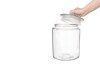 Keksdose, Kapazität 6,35 Liter, aus Glas