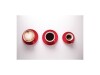 12er - Set Cappuccinotassen aus Steingut, Farbe Rot, Kapazität 34cl
