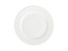 6er - Set Teller aus Porzellan, weiß, rund, Ø 31 cm