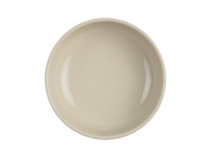 12er - Set Suppenschüsseln aus Porzellan, Farbe Elfenbein, Ø 14 cm