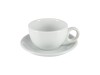 24er - Set Cappuccinotassen aus Porzellan, Farbe Weiß, Kapazität 220 ml