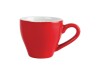 12er - Set Espressotassen aus Steingut, Farbe Rot, Kapazität 10cl