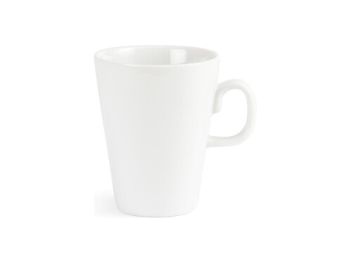 12er - Set Kaffeebecher aus Porzellan, Weiß, Kapazität...