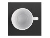 12er - Set Kaffeebecher aus Porzellan, Weiß, Kapazität 284 ml