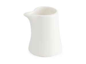 12er - Set Milchkännchen aus Porzellan, ohne Henkel, Kapazität 5cl