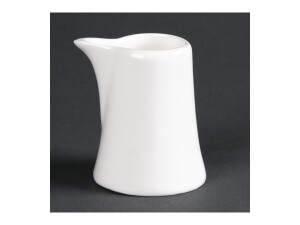 12er - Set Milchkännchen aus Porzellan, ohne Henkel, Kapazität 5cl
