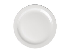 12er - Set Teller aus Porzellan, weiß, rund,...