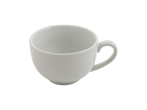 12er - Set Tassen aus Porzellan, Weiß, Kapazität 230 ml