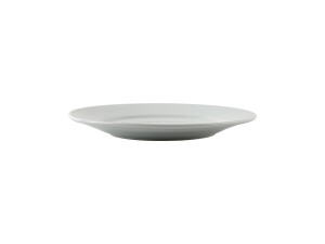 12er - Set Teller aus Porzellan, weiß, rund, Ø 22,8 cm