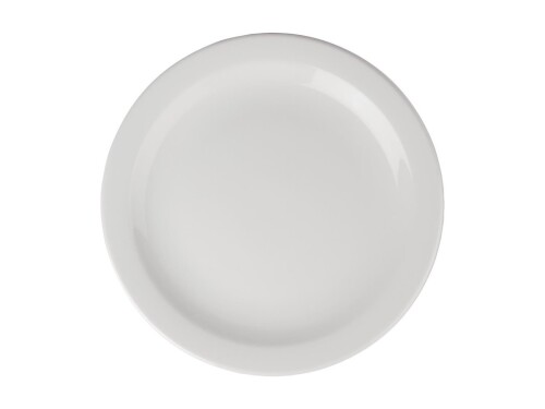 6er - Set Teller, aus Porzellan, weiß, rund, Ø 28,4 cm