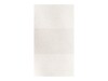 10er - Set Servietten, Weiß, 100% Baumwolle, Satinborte, 55 x 55 cm