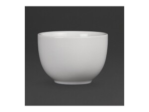 12er - Set Teetassen aus Porzellan, ohne Henkel, Farbe Weiß, Kapazität 110ml