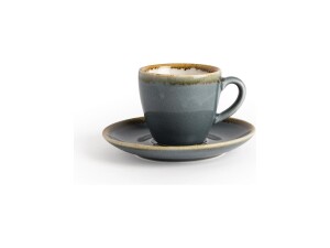 6er - Set Espressotassen aus Porzellan, Farbe Ozean, Kapazität 8,5cl