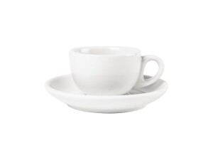 12er - Set Espressotassen aus Porzellan, Farbe Weiß, Kapazität 85 ml