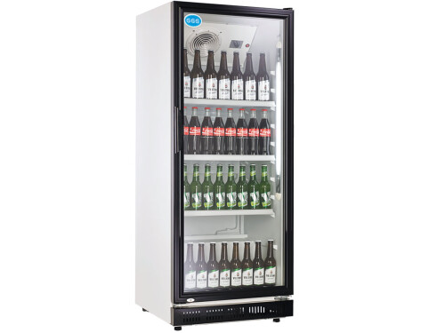 Getränkekühlschrank mit Glastür, 310 Liter, BTH 620 x 635...