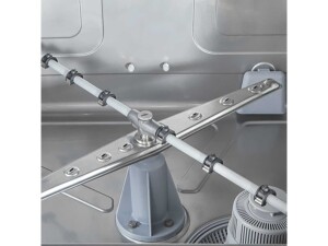 Geschirrspülmaschine EASYLINE inkl. Klarspülmitteldosier-, Reinigerdosier- und Ablaufpumpe, 400 V, BTH 600 x 600 x 820 mm