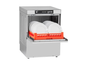 Geschirrspülmaschine TOPLINE inkl. Klarspülmitteldosier-, Reinigerdosier- und Ablaufpumpe, 230 V, BTH 600 x 600 x 820 mm