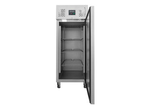 vaiotec EASYLINE 400 Edelstahl Kühlschrank, 429 Liter, für GN 1/1, Umluftkühlung, BTH 680 x 710 x 2000 mm