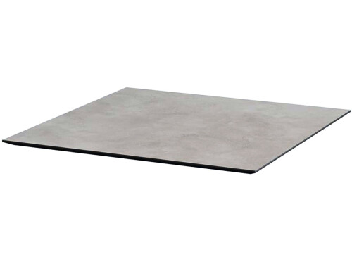 VEBA Tischplatte eckig, Moonstone, HPL, 700 x 700 mm