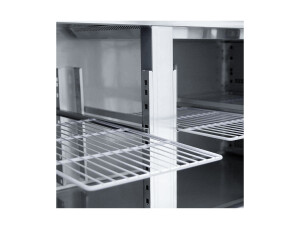vaiotec EASYLINE 700 Kühltisch, für GN 1/1, Umluftkühlung, 2-4 Türen, Aufkantung, Schubladen frei konfigurierbar