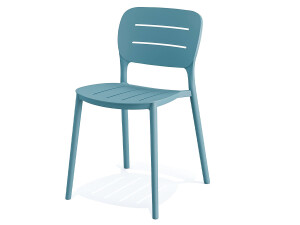VEBA Outdoor Stuhl Propi, Blau, Sitzhöhe 460 mm, BTH...
