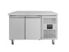 vaiotec EASYLINE 600 Kühltisch mit 2 Türen, 228 Liter, Umluftkühlung, BTH 1360 x 600 x 850 mm