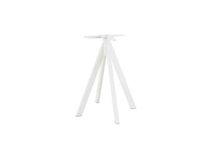 VEBA Infinity Tischgestell niedrig Weiß