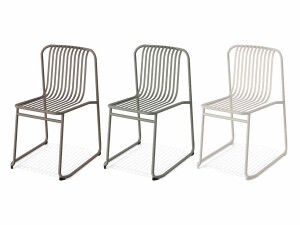 VEBA Throne Metalldraht-Stuhl stapelbar, Indoor & outdoor, in verschiedenen Farben